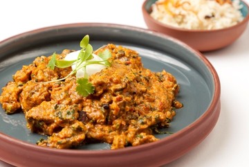 Jungle Style Turkey Curry with Fresh Fenugreek